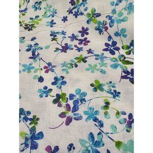 Watercolor Meadow Floral Cotton Fabric 1/2 yard x 44" by Studio E for Crafting &